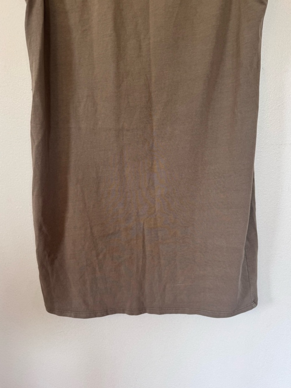 Mate Sleeveless Taupe Shift Dress - Casual EverydayTank Dress S M - Picture 4 of 11